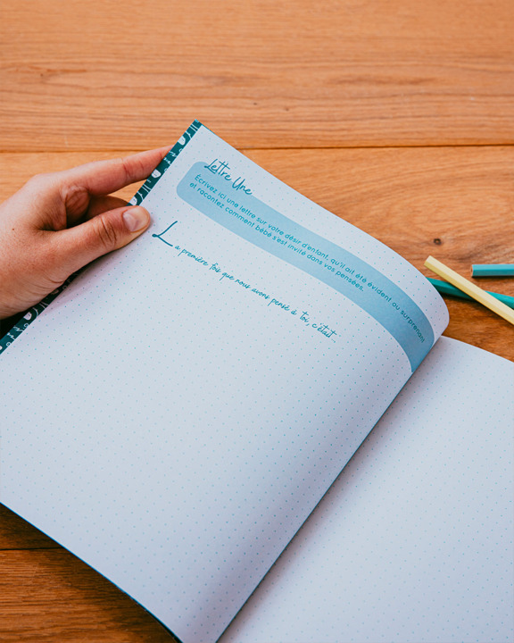 Carnet de lettres pour son enfant Bam Badam