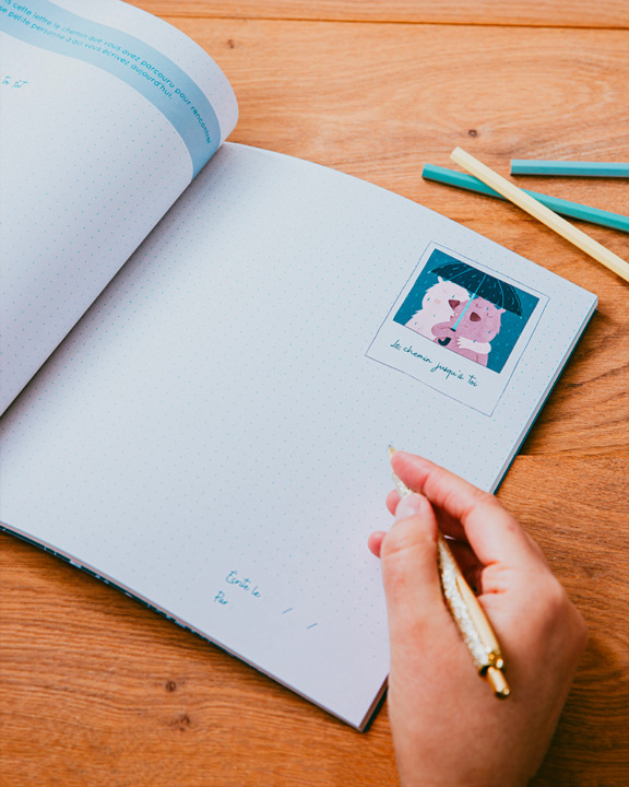 Carnet de lettres pour son enfant Bam Badam