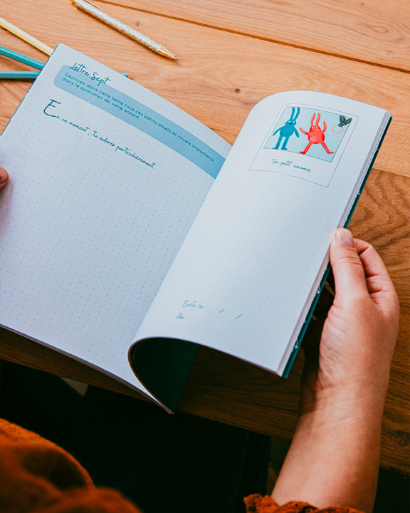 Carnet de lettres pour son enfant Bam Badam