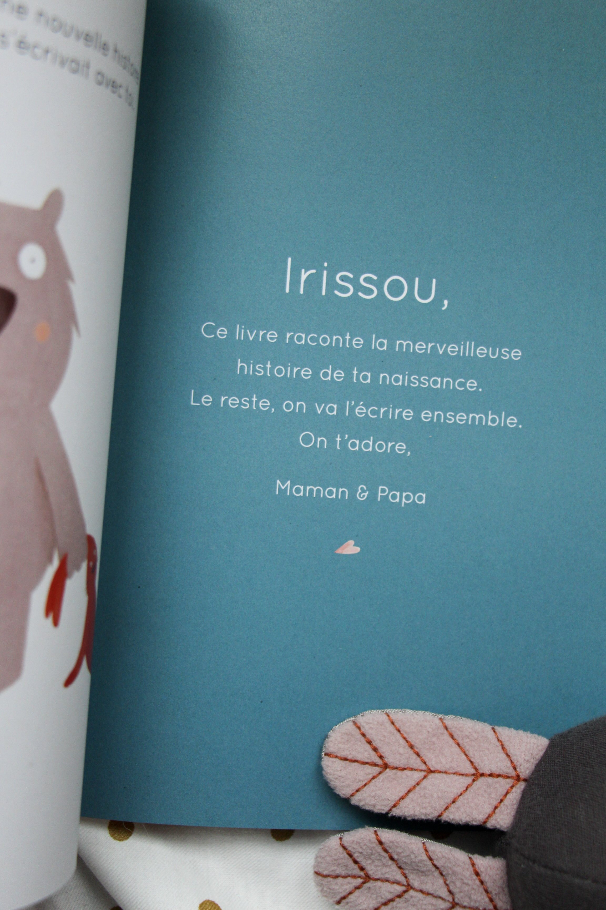 Créer un livre de naissance personnalisé- CreerMonLivre